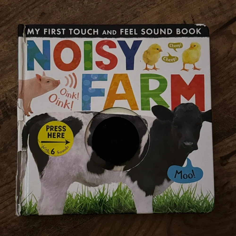 Noisy Farm Touch and Feel Sound Book